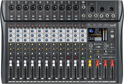 Mixing Desk Italian Stage 2MIX1222DSP Mixing Desk - 1
