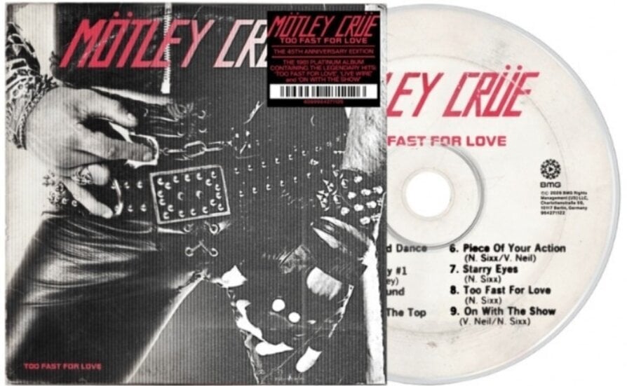 Hudební CD Mötley Crüe - Too Fast For Love (45th Anniversary/Limited Edition) (Remastered) (CD)