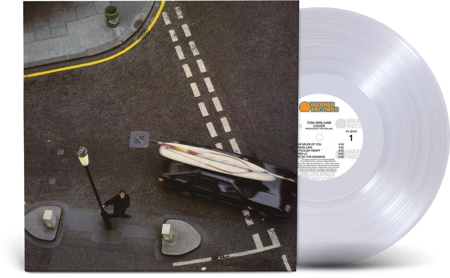 LP deska Tom Verlaine - Cover (Rocktober) (Crystal Clear Coloured) (LP)