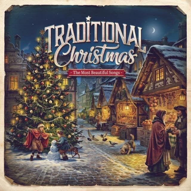 LP deska Various Artists - Traditional Christmas (Green Transparent Coloured) (LP)