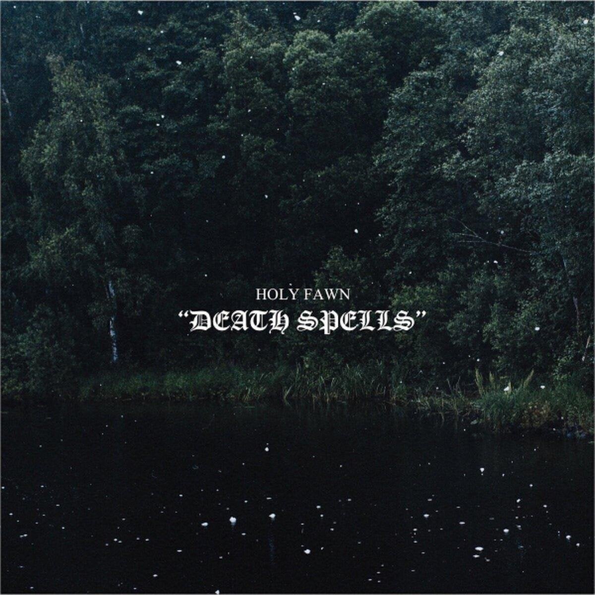 LP deska Holy Fawn - Death Spells (Black In Clear with Green Splatter Coloured) (2 LP)