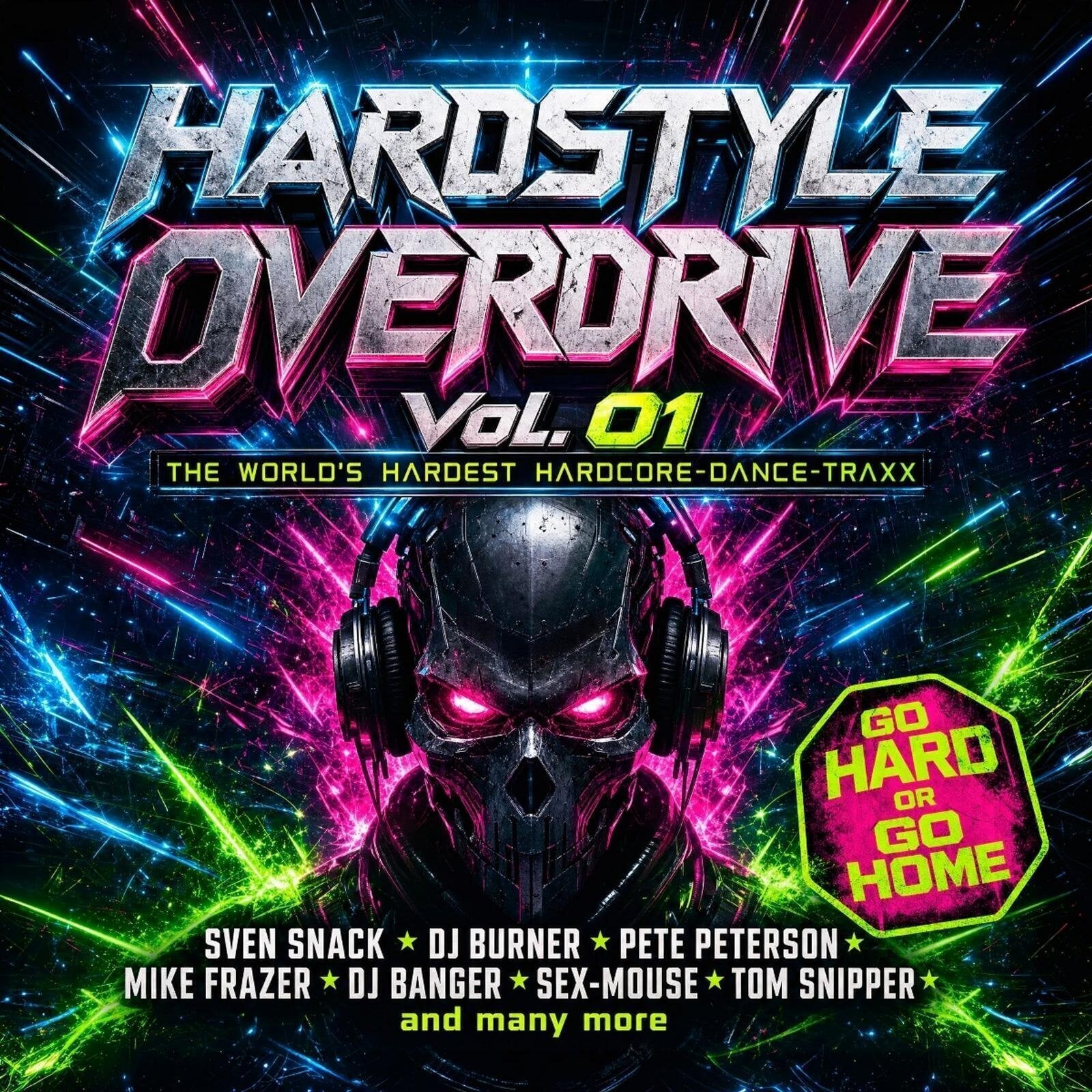 Musik-CD Various Artists - Hardstyle Overdrive Vol. 01 (CD)