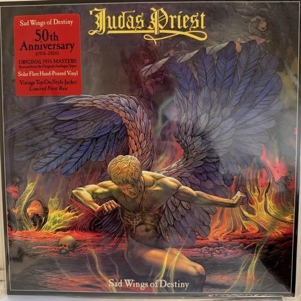 LP deska Judas Priest - Sad Wings Of Destiny (Original 1976 Masters) (Half-Speed-Mastering) (Solar Flare Coloured) (LP)