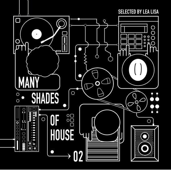 Vinyl Record Various Artists - Many Shades Of House (Selected By Lea Lisa) Vol.2 (Gatefold) (2 LP)