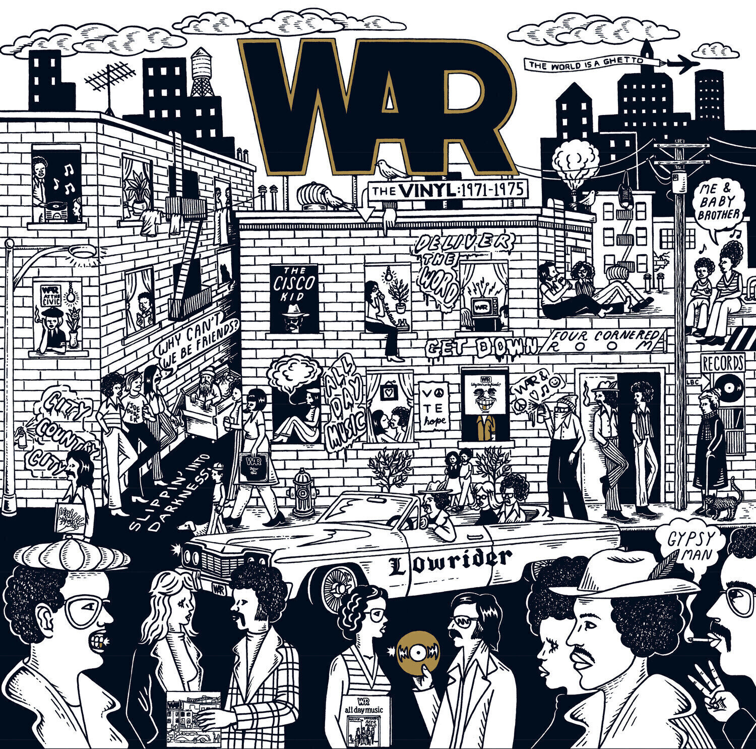 Disco in vinile War - The Vinyl: 1971-1975 (5 LP)