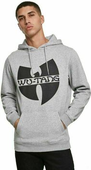 Pulóver Wu-Tang Clan Pulóver Logo Heather Grey M - 1