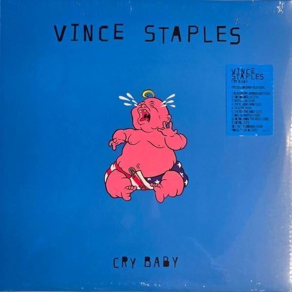 LP platňa Vince Staples - Cry Baby (Uk Version) (Limited Edition) (Baby Blue Coloured) (LP)