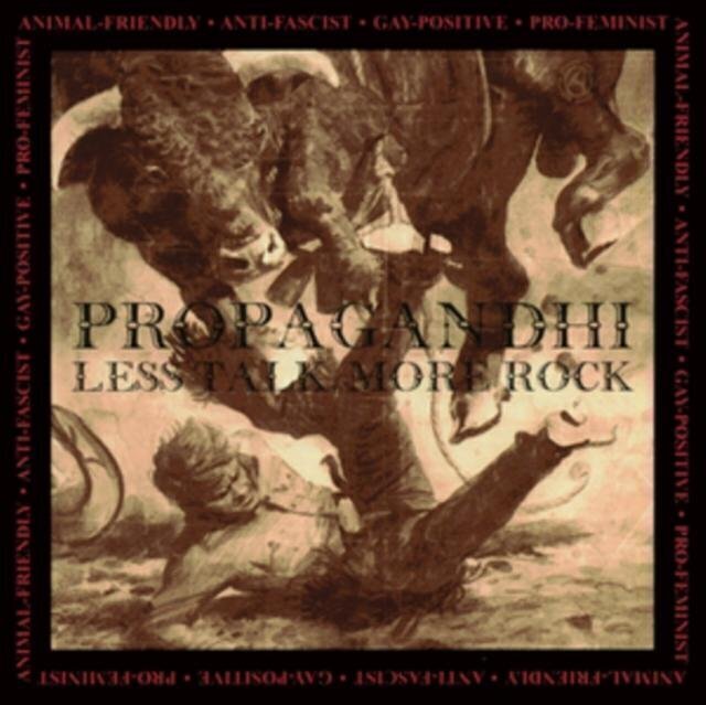Disco in vinile Propagandhi - Less Talk, More Rock (Reissue) (30th Anniversary Edition) (Olive Green Coloured) (LP)
