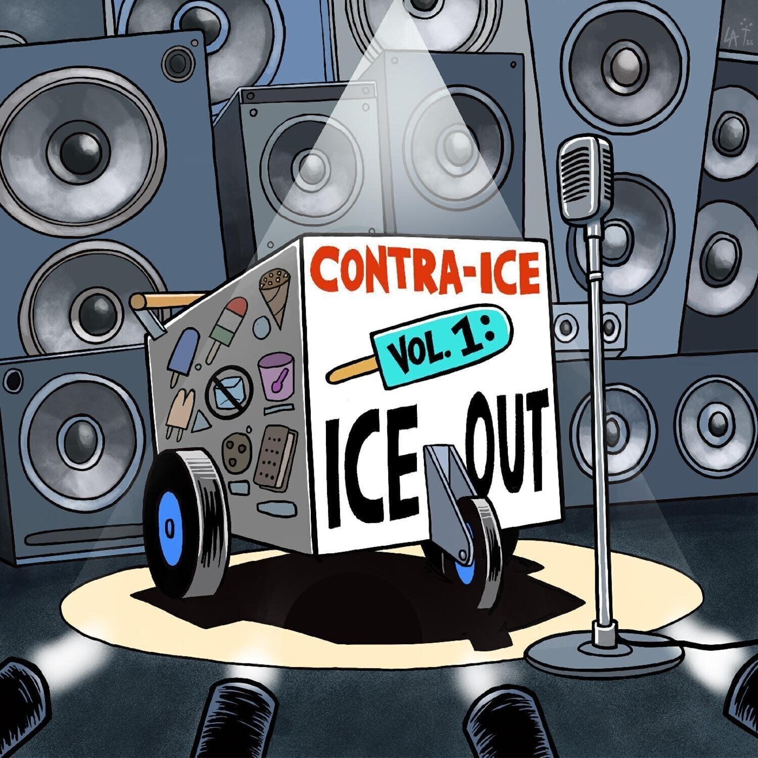 Music CD Various Artists - Contra-ICE Vol. 1: ICE Out (2 CD)