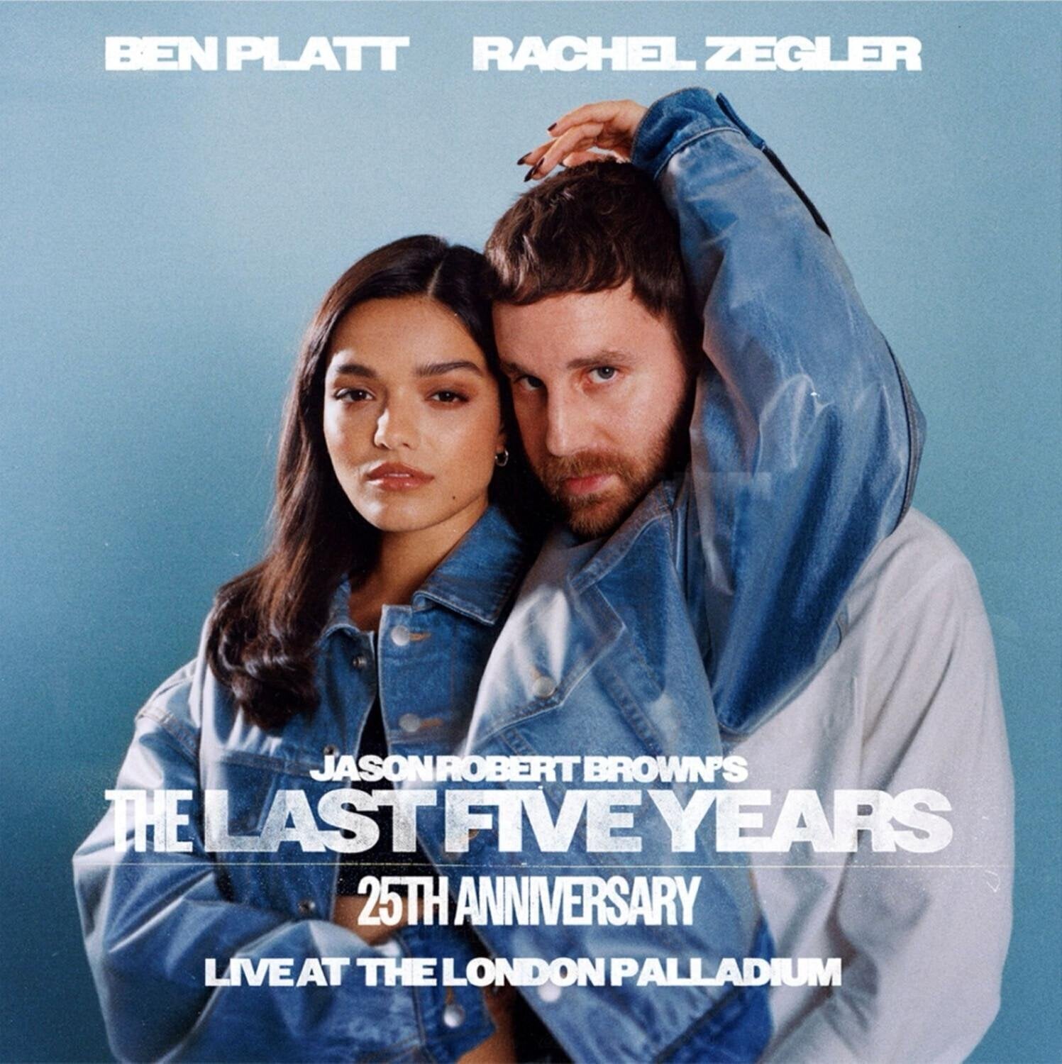 Vinyl Record Ben Platt & Rachel Zegler & Jason Robert Brown - Last Five Years (O.S.T.) (25th Anniversary Edition) (Gatefold) (2 LP)