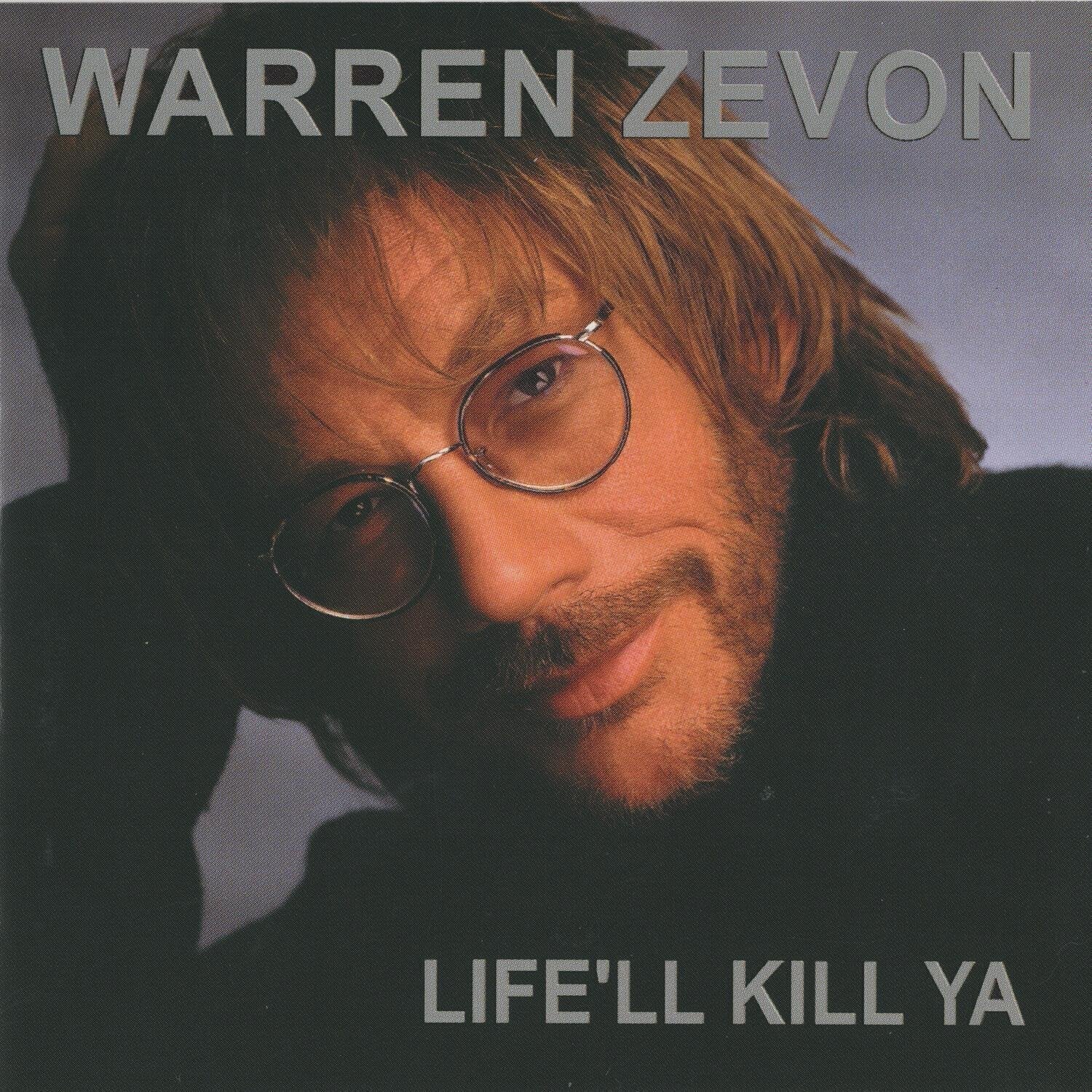 Disc de vinil Warren Zevon - Life'll Kill Ya (Reissue) (Limited Edition) (Clear Sea Blue Coloured) (LP)