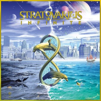 Vinyl Record Stratovarius - Infinite (Reissue) (Deluxe Edition) (Gatefold) (Gold Coloured) (180 g) (2 LP) - 1