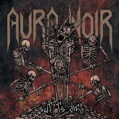Vinyl Record Aura Noir - Out To Die (Limited Edition) (Remastered) (Black Transparent & White Coloured) (LP)