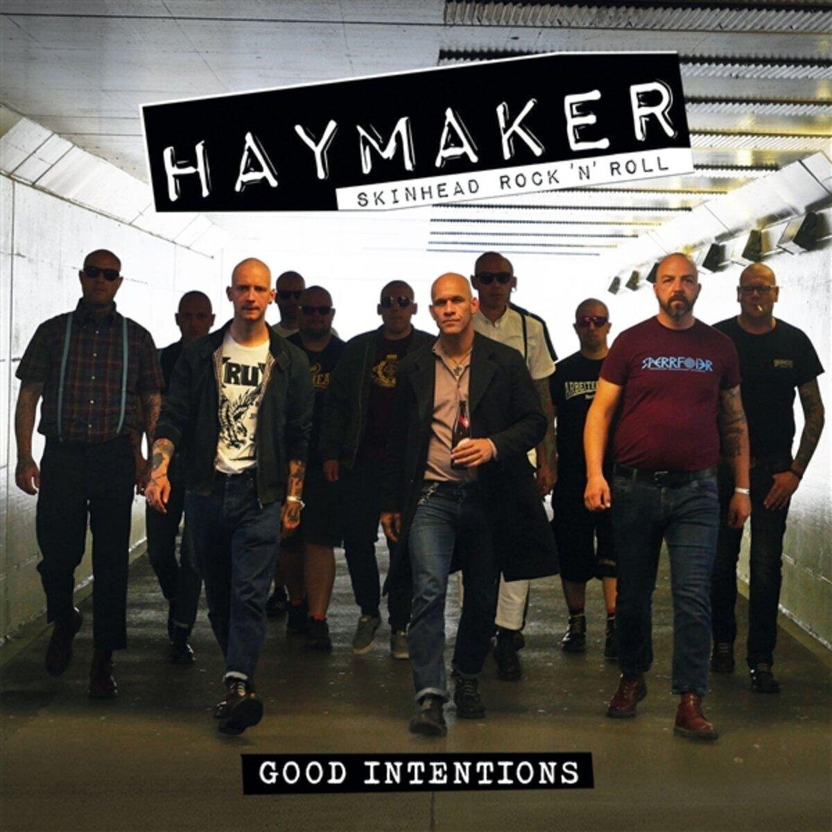 Vinyl Record Haymaker - Good Intentions (Red/Black Marble Coloured) (LP)