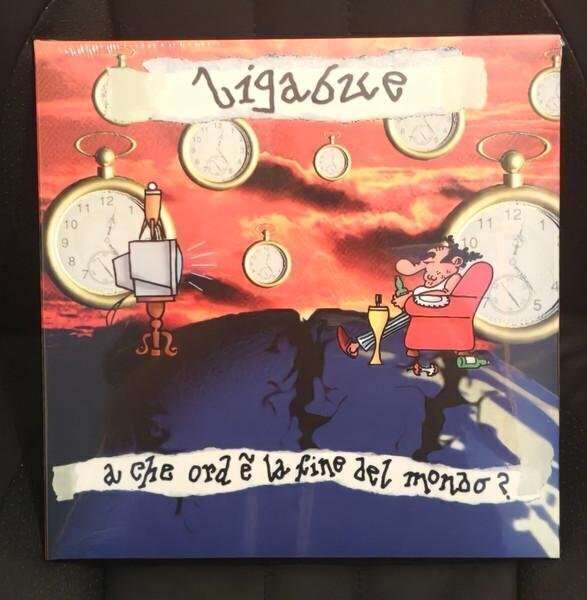 Vinyl Record Ligabue - A Che Ora È La Fine Del Mondo? (LP)