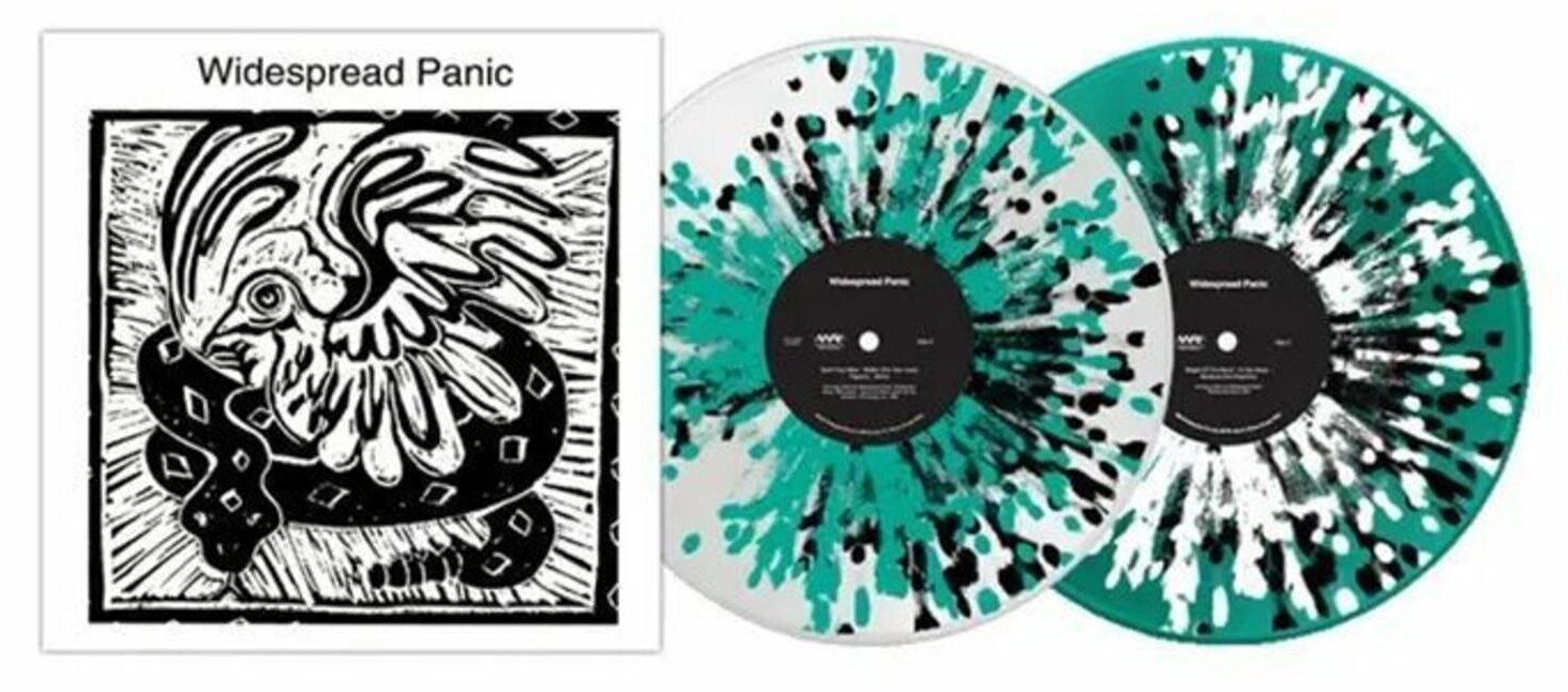Schallplatte Widespread Panic - Widespread Panic (Seafoam Green/Black & White Splatter Coloured) (2 LP)