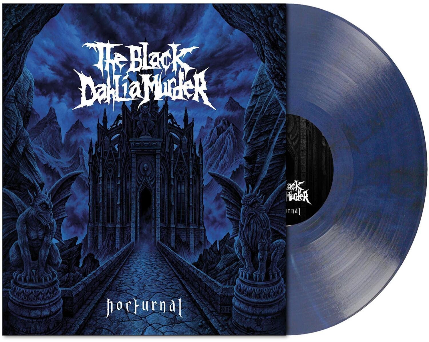 Schallplatte The Black Dahlia Murder - Nocturnal (Blue/Black/Gray Marble Coloured) (LP)