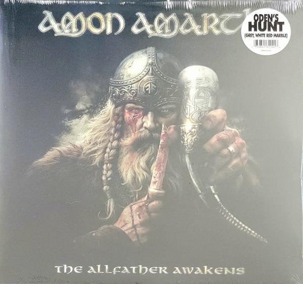 Vinyl Record Amon Amarth - Allfather Awakens (Odens Hunt Marbled Coloured) (LP)