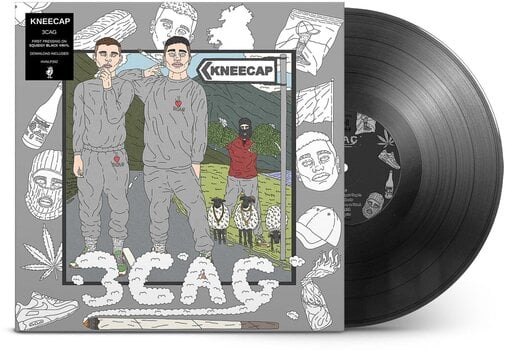 Vinyl Record Kneecap - 3Cag (LP) - 1