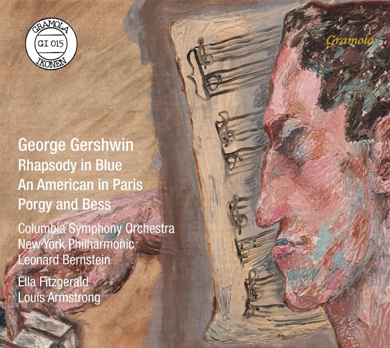 CD диск Ella Fitzgerald & Louis Armstrong & Columbia Symphony Orchestra & New York Philharmonic & Leonard Bernstein - Rhapsody In Blue / An American In Paris / Porgy And Bess (CD)