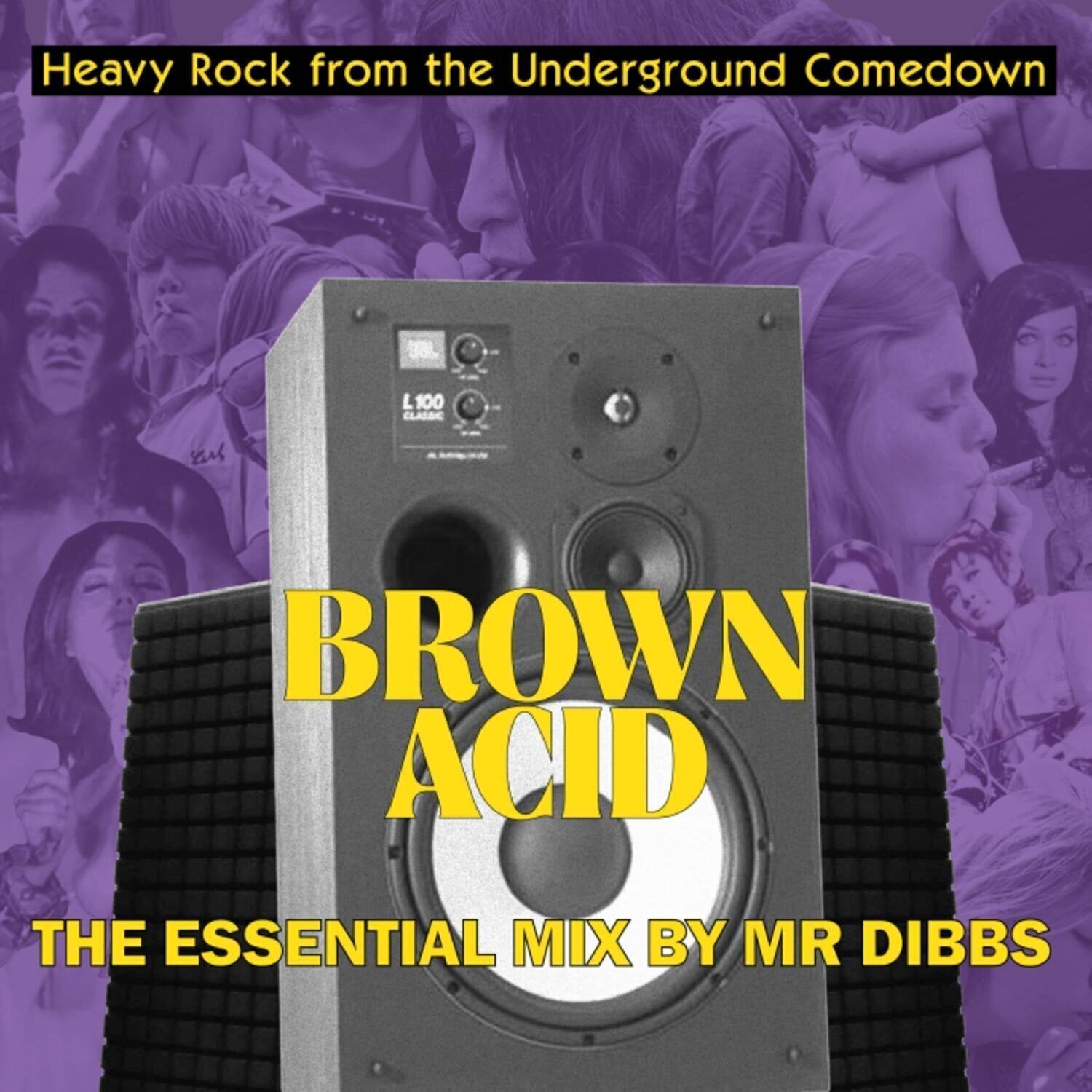 Vinyl Record Various Artists - Brown Acid: The Essential Mix By Mr Dibbs (Limited Edition) (Purple Coloured) (LP)