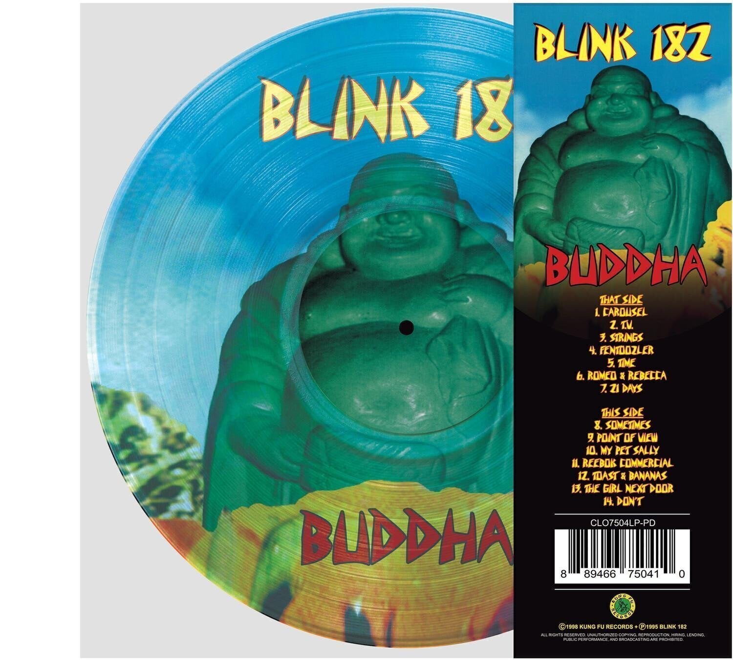 Disc de vinil Blink-182 - Buddha (Reissue) (Special Edition) (Picture Disc) (Remastered) (LP)