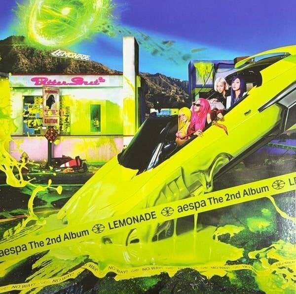 Disc de vinil Aespa - 2nd Album Lemonade (Neon Yellow Coloured) (LP)