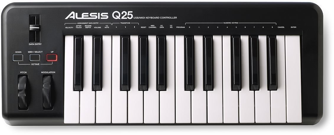 MIDI toetsenbord Alesis Q25 KEY