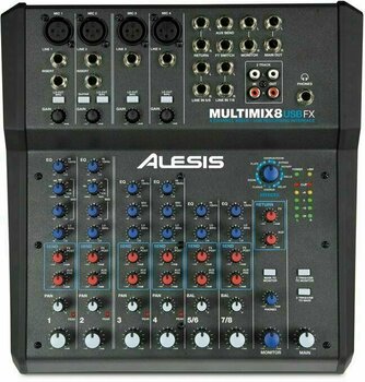 Analogový mixpult Alesis MultiMix 8 USB FX - 1