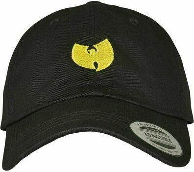 Hattukorkki Wu-Tang Clan Logo Dad Cap Black One Size - 1
