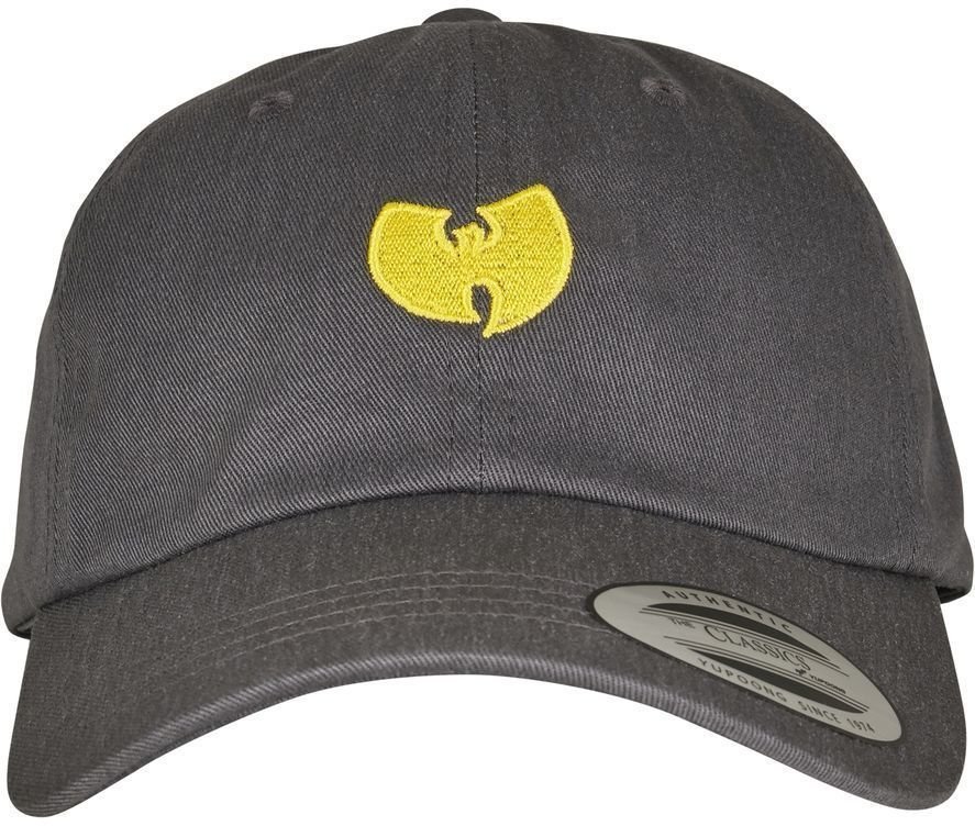 Hattukorkki Wu-Tang Clan Logo Dad Cap Dark Grey One Size