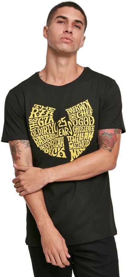 T-shirt Wu-Tang Clan T-shirt 25 Years Homme Black XS