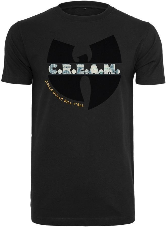 T-shirt Wu-Tang Clan C.R.E.A.M. Black 2XL T-shirt