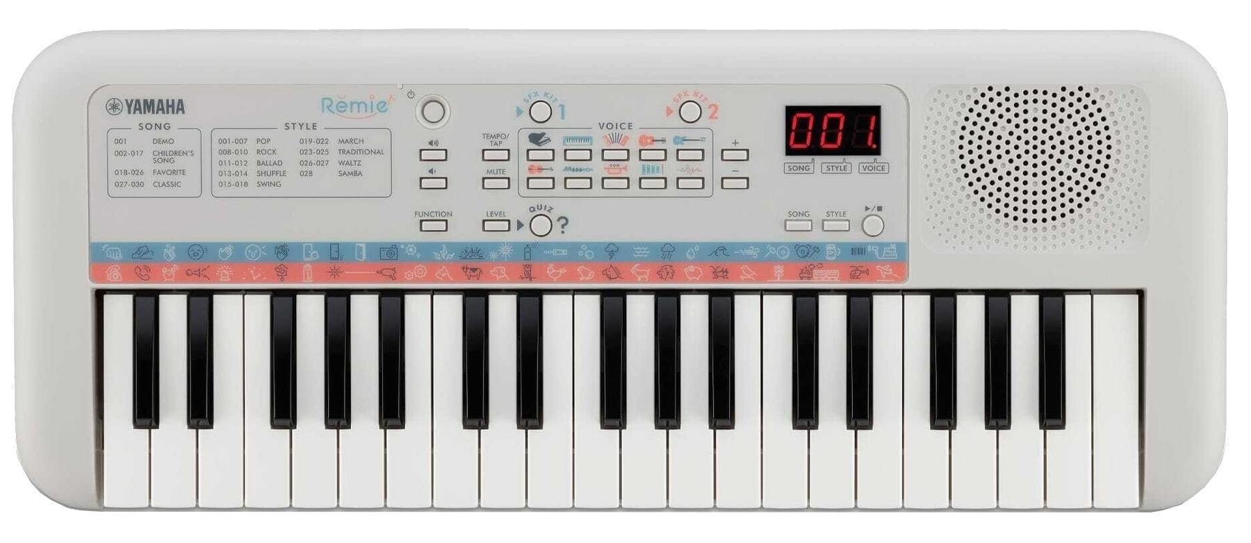 Kinder-Keyboard Yamaha PSS-E30 Weiß