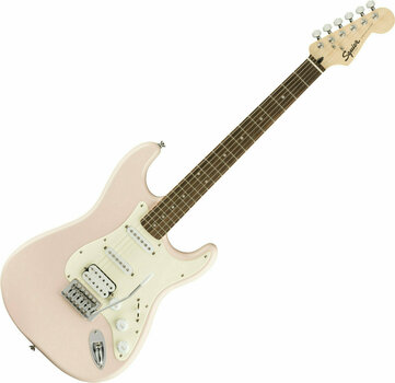 Electric guitar Fender Squier Bullet Stratocaster Tremolo HSS IL Shell Pink - 1