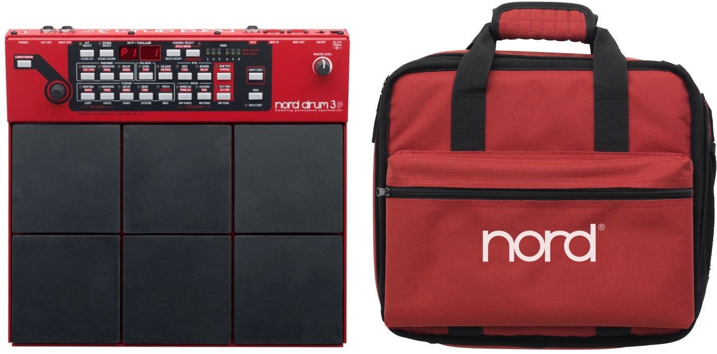 Elektronisch drumpad NORD Drum 3P Bag Set
