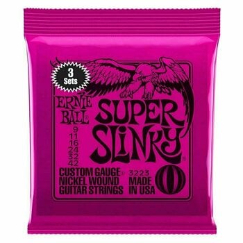 Ernie Ball 3223 Super Slinky 3-Pack