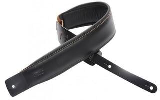 Levys DM1PD Padded Leather Guitar Strap, Black Levys DM1PD Padded Leather Guitar Strap, Black
