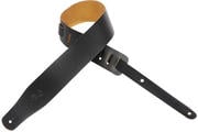 Levy's Streamline Black Guitar strap