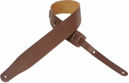 Leather guitar strap Levys M26 Leather guitar strap Brown - 1