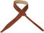 Leather guitar strap Levys MS217 Leather guitar strap Russet