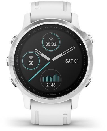 Reloj inteligente / Smartwatch Garmin fenix 6S Silver/White Reloj inteligente / Smartwatch