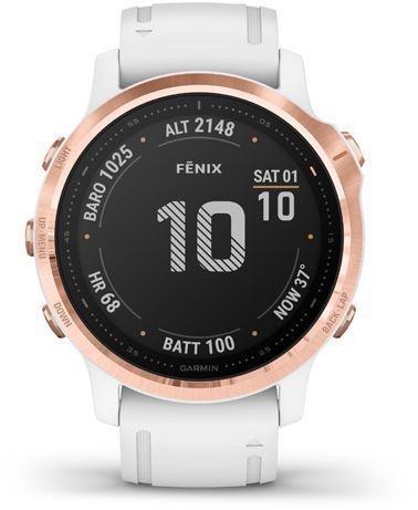 Smartwatch Garmin fenix 6S Pro Rose Gold/White