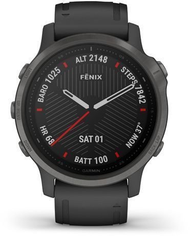 Смарт часовници Garmin fenix 6S Sapphire/Carbon Gray DLC/Black