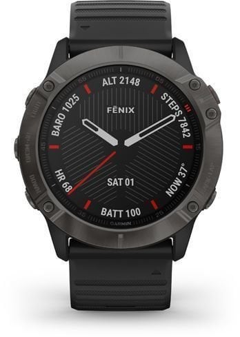 Reloj inteligente / Smartwatch Garmin fenix 6X Pro Black/Black Reloj inteligente / Smartwatch