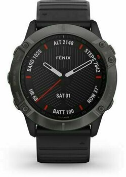 Смарт часовници Garmin fenix 6X Pro Black/Black - 1