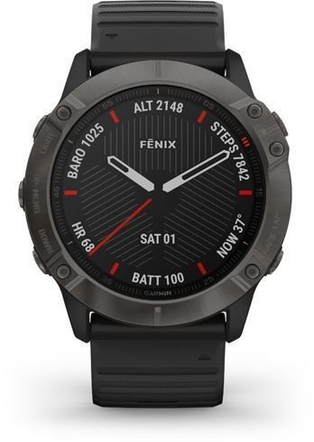 Smartwatch Garmin fenix 6X Sapphire/Carbon Gray DLC/Black