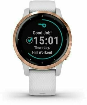 Smartwatch Garmin vivoactive 4S White/Rose Gold Smartwatch - 1