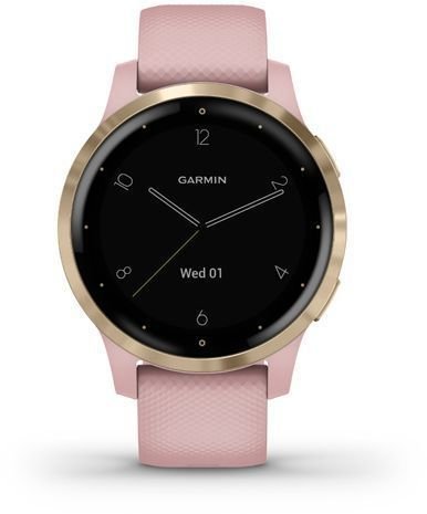 Smart hodinky Garmin vivoactive 4S Dust Rose/Light Gold