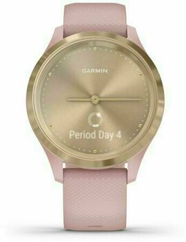 Smartwatch Garmin vivomove 3S Dust Rose/Light Gold Silicone - 1